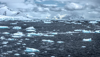 Antarctic Glacier Scene